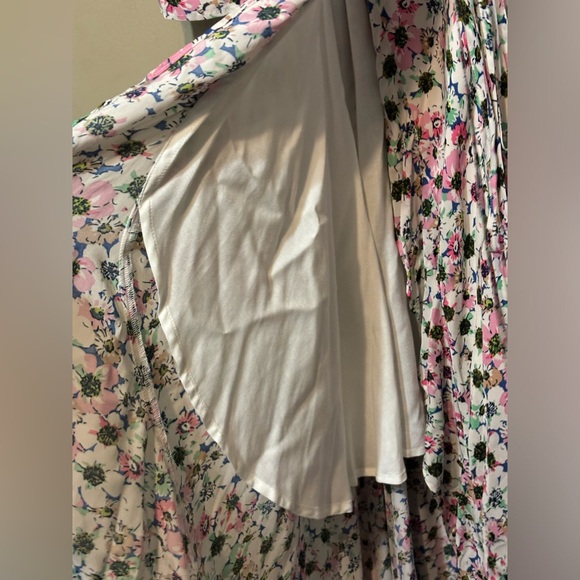 BERENICE PARIS Reece Dress Venice Beach, Boho Floral Wrap Maxi Hi-Low - Picture 10 of 14